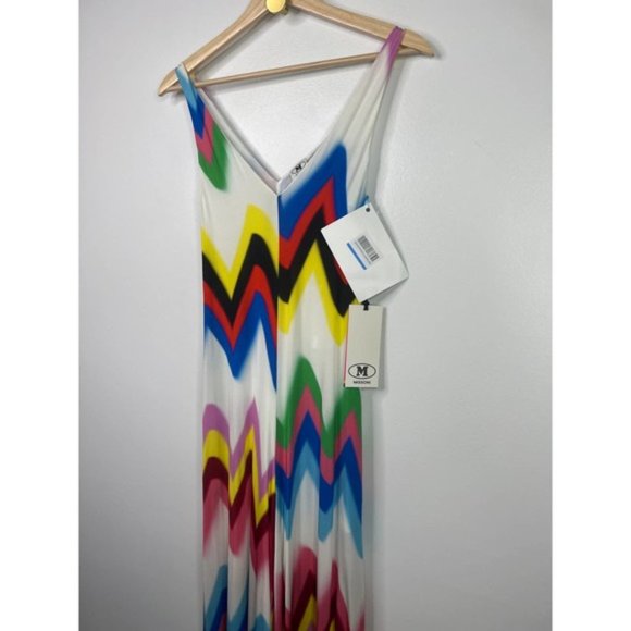 Missoni Zigzag Print Wide Leg Side Pocket Jumpsuit Women's Multi Size: XS NWT - Picture 3 of 11